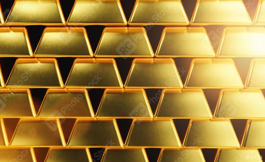 stack of Gold bars and Financial concept, studio shot  : Stock Photo or Stock Video Download rcfotostock photos, images and assets rcfotostock | RC Photo Stock.: