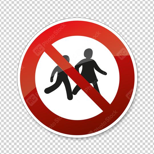 STOP! Not for children sign. Children a not allowed in this area, prohibition sign on checked transparent background. Vector Eps 10.  : Stock Photo or Stock Video Download rcfotostock photos, images and assets rcfotostock | RC Photo Stock.: