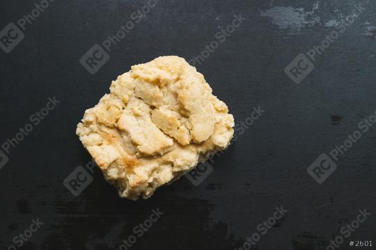 streusel bun or roll on black table, with copy space for individual text  : Stock Photo or Stock Video Download rcfotostock photos, images and assets rcfotostock | RC Photo Stock.:
