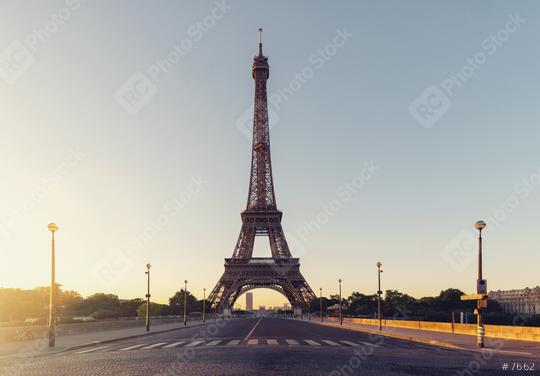 Sunrise at the Eiffel tower, Paris. France  : Stock Photo or Stock Video Download rcfotostock photos, images and assets rcfotostock | RC Photo Stock.: