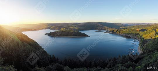 Sunrise at the Lake Rursee, Eifel Germany  : Stock Photo or Stock Video Download rcfotostock photos, images and assets rcfotostock | RC Photo Stock.: