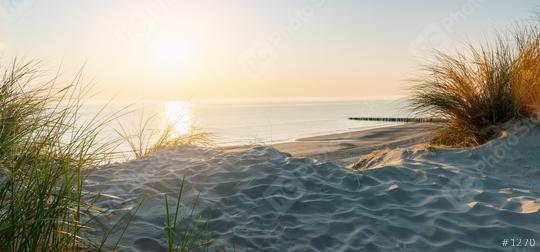 Sunset at the dune beach  : Stock Photo or Stock Video Download rcfotostock photos, images and assets rcfotostock | RC-Photo-Stock.:
