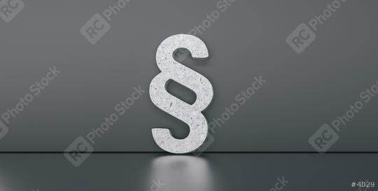 Symbol of Law and Justice - Paragraph / section sign on gray dark background  : Stock Photo or Stock Video Download rcfotostock photos, images and assets rcfotostock | RC Photo Stock.: