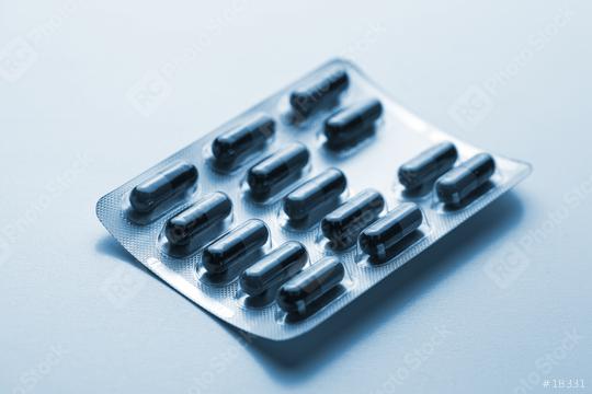 Tablets pills flu in a Blister packaging antibiotic pharmacy medicine medical  : Stock Photo or Stock Video Download rcfotostock photos, images and assets rcfotostock | RC Photo Stock.: