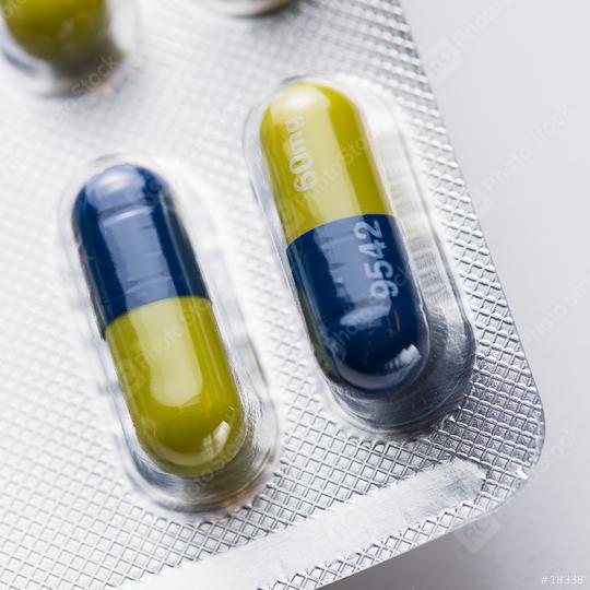 Tablets pills flu in a Blister packaging antibiotic pharmacy medicine medical  : Stock Photo or Stock Video Download rcfotostock photos, images and assets rcfotostock | RC Photo Stock.: