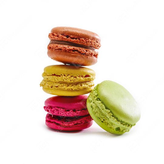 Tasty colorful macaroon on a white background  : Stock Photo or Stock Video Download rcfotostock photos, images and assets rcfotostock | RC Photo Stock.: