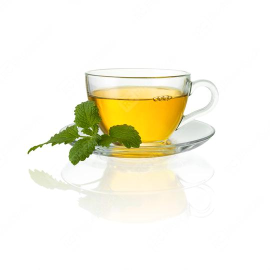 teacup tea with mint peppermint leaf hot drink aroma isolated on white with bubbles  : Stock Photo or Stock Video Download rcfotostock photos, images and assets rcfotostock | RC Photo Stock.: