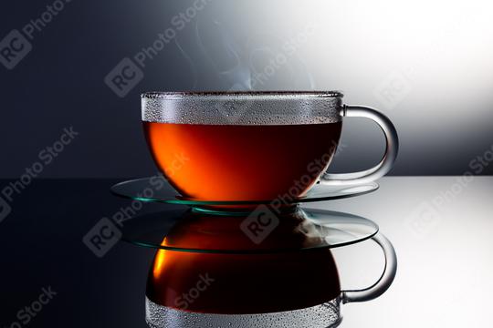 teacup with hot tea and steam  : Stock Photo or Stock Video Download rcfotostock photos, images and assets rcfotostock | RC Photo Stock.: