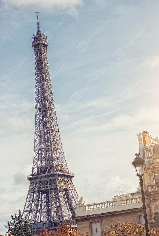 The Eiffel tower at sunrise in Paris France  : Stock Photo or Stock Video Download rcfotostock photos, images and assets rcfotostock | RC Photo Stock.:
