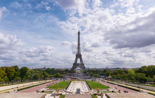 The Eiffel Tower in Paris with Fountain, France  : Stock Photo or Stock Video Download rcfotostock photos, images and assets rcfotostock | RC Photo Stock.:
