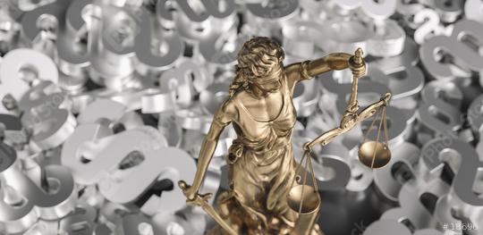 The Statue of Justice - lady justice Justitia the Roman goddess of Justice with paragraphs  : Stock Photo or Stock Video Download rcfotostock photos, images and assets rcfotostock | RC Photo Stock.: