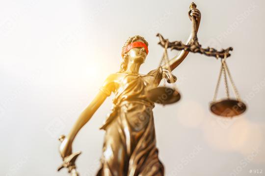 The Statue of Justice - lady justice or Iustitia / Justitia the Roman goddess of Justice  : Stock Photo or Stock Video Download rcfotostock photos, images and assets rcfotostock | RC-Photo-Stock.: