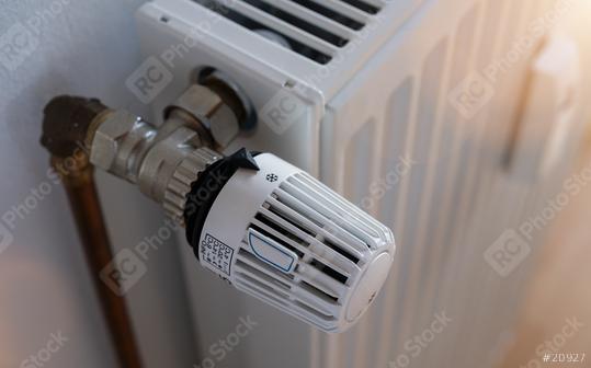Thermostat set to low temperature, symbol for saving money at heating costs  : Stock Photo or Stock Video Download rcfotostock photos, images and assets rcfotostock | RC Photo Stock.: