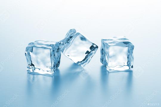 three ice cubes  : Stock Photo or Stock Video Download rcfotostock photos, images and assets rcfotostock | RC Photo Stock.: