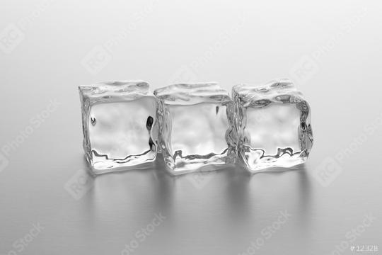 three ice cubes  : Stock Photo or Stock Video Download rcfotostock photos, images and assets rcfotostock | RC Photo Stock.: