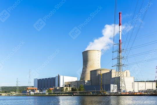 Tihange Nuclear Power Station in Belgium  : Stock Photo or Stock Video Download rcfotostock photos, images and assets rcfotostock | RC Photo Stock.:
