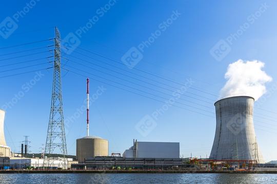 Tihange Nuclear Power Station in Belgium  : Stock Photo or Stock Video Download rcfotostock photos, images and assets rcfotostock | RC Photo Stock.: