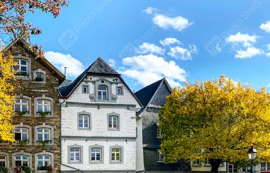 tiny old village near aachen, germany called monschau  : Stock Photo or Stock Video Download rcfotostock photos, images and assets rcfotostock | RC Photo Stock.: