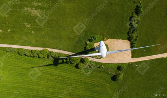 top aerial view of a wind turbine  : Stock Photo or Stock Video Download rcfotostock photos, images and assets rcfotostock | RC Photo Stock.: