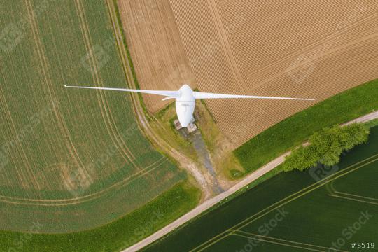 top aerial view of wind turbine  : Stock Photo or Stock Video Download rcfotostock photos, images and assets rcfotostock | RC Photo Stock.: