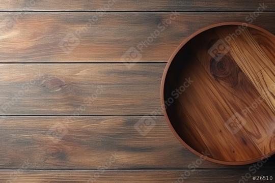 Top view of a wooden bowl on textured wooden planks  : Stock Photo or Stock Video Download rcfotostock photos, images and assets rcfotostock | RC Photo Stock.: