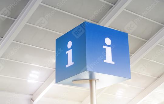 tourist info center Signs cube  : Stock Photo or Stock Video Download rcfotostock photos, images and assets rcfotostock | RC Photo Stock.: