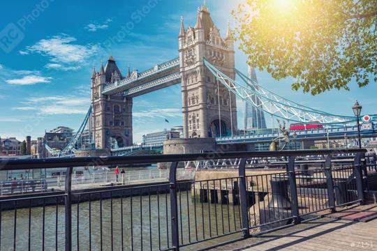 Tower Bridge at summer in London, UK  : Stock Photo or Stock Video Download rcfotostock photos, images and assets rcfotostock | RC Photo Stock.: