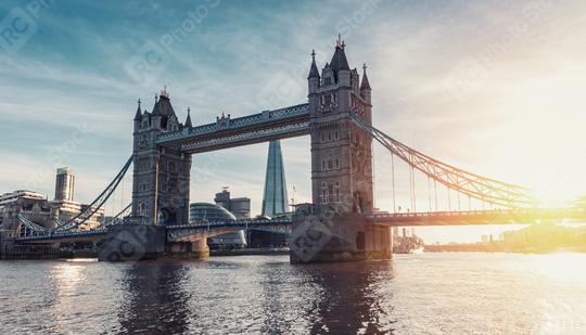 Tower Bridge in London in the late afternoon  : Stock Photo or Stock Video Download rcfotostock photos, images and assets rcfotostock | RC Photo Stock.: