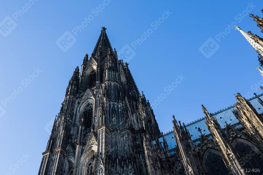 Tower of the cologne cathedral at summer  : Stock Photo or Stock Video Download rcfotostock photos, images and assets rcfotostock | RC Photo Stock.: