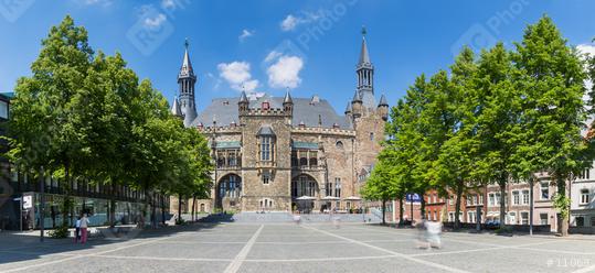 Town Hall Aachen panoram  : Stock Photo or Stock Video Download rcfotostock photos, images and assets rcfotostock | RC Photo Stock.: