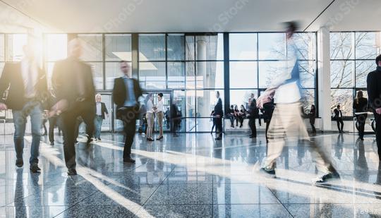 trade fair crowd in a modern hall  : Stock Photo or Stock Video Download rcfotostock photos, images and assets rcfotostock | RC Photo Stock.:
