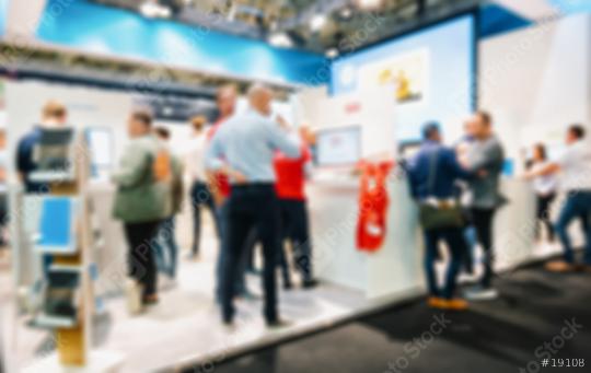 Trade show generic background, blue and intentional blurred post production  : Stock Photo or Stock Video Download rcfotostock photos, images and assets rcfotostock | RC Photo Stock.:
