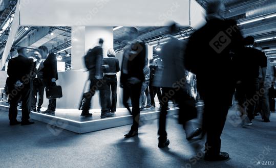 Tradeshow Visitors at Trade Fair Stands  : Stock Photo or Stock Video Download rcfotostock photos, images and assets rcfotostock | RC Photo Stock.: