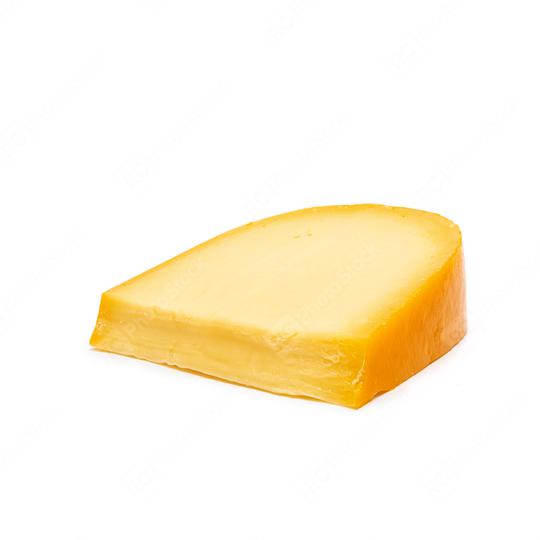 traditional Gouda cheese piece on a white background  : Stock Photo or Stock Video Download rcfotostock photos, images and assets rcfotostock | RC Photo Stock.: