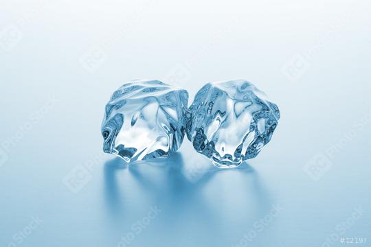 Two cubes of ice  : Stock Photo or Stock Video Download rcfotostock photos, images and assets rcfotostock | RC Photo Stock.: