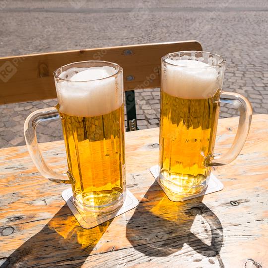 Two glasses of German beer  : Stock Photo or Stock Video Download rcfotostock photos, images and assets rcfotostock | RC Photo Stock.: