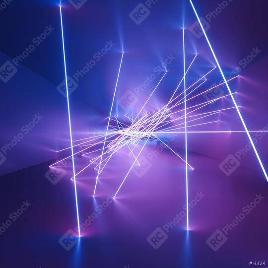 ultraviolet neon square lines, glowing lines, tunnel, corridor, virtual reality, abstract fashion background, violet neon lights, arch, pink blue vibrant colors, laser show  : Stock Photo or Stock Video Download rcfotostock photos, images and assets rcfotostock | RC Photo Stock.: