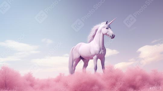 Unicorn standing amidst pink cherry blossoms
  : Stock Photo or Stock Video Download rcfotostock photos, images and assets rcfotostock | RC Photo Stock.: