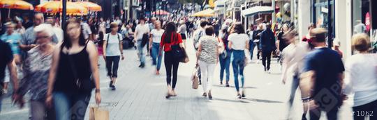 Unrecognizable crowd of people in a shopping street  : Stock Photo or Stock Video Download rcfotostock photos, images and assets rcfotostock | RC Photo Stock.: