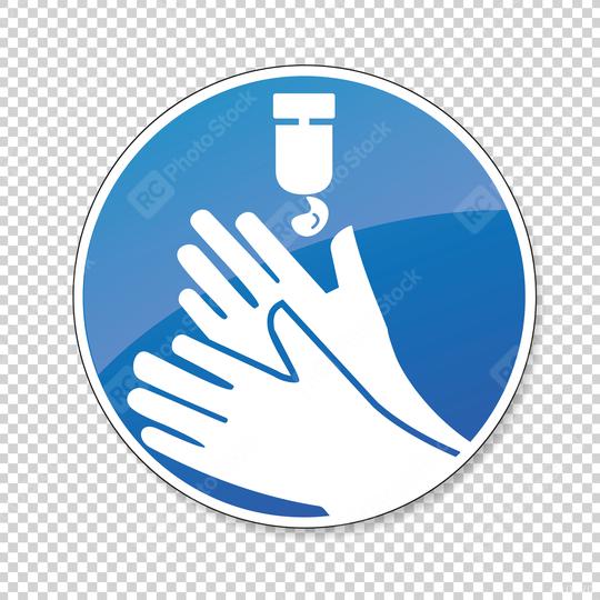 Use hand sanitiser to clean hands, mandatory sign or safety sign, on checked transparent background. Vector illustration. Eps 10 vector file.  : Stock Photo or Stock Video Download rcfotostock photos, images and assets rcfotostock | RC Photo Stock.: