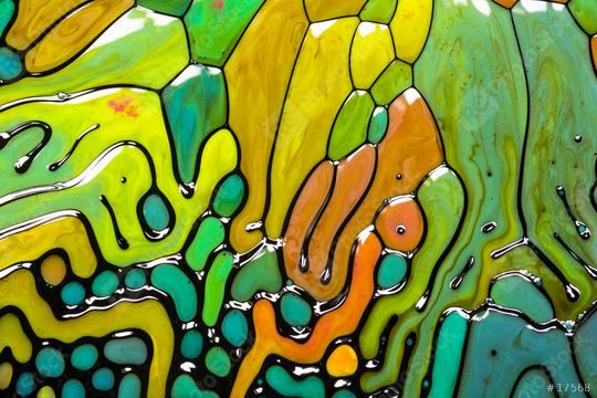 Very beautiful Abstract art. Style incorporates swirl, artistic design with colorful oil colors forming amazing intricate structures with ferrofluid   : Stock Photo or Stock Video Download rcfotostock photos, images and assets rcfotostock | RC Photo Stock.: