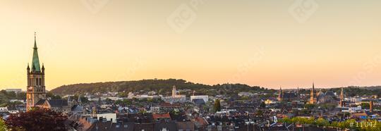 view of aachen city at sunset  : Stock Photo or Stock Video Download rcfotostock photos, images and assets rcfotostock | RC Photo Stock.: