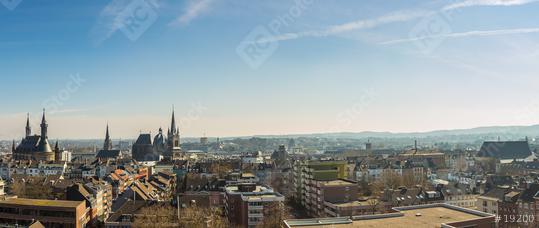 view of aachen city at the morning  : Stock Photo or Stock Video Download rcfotostock photos, images and assets rcfotostock | RC Photo Stock.: