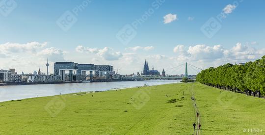 view of cologne city at spring  : Stock Photo or Stock Video Download rcfotostock photos, images and assets rcfotostock | RC Photo Stock.: