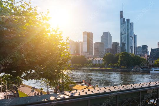 View of Frankfurt City at Summer in germany  : Stock Photo or Stock Video Download rcfotostock photos, images and assets rcfotostock | RC Photo Stock.: