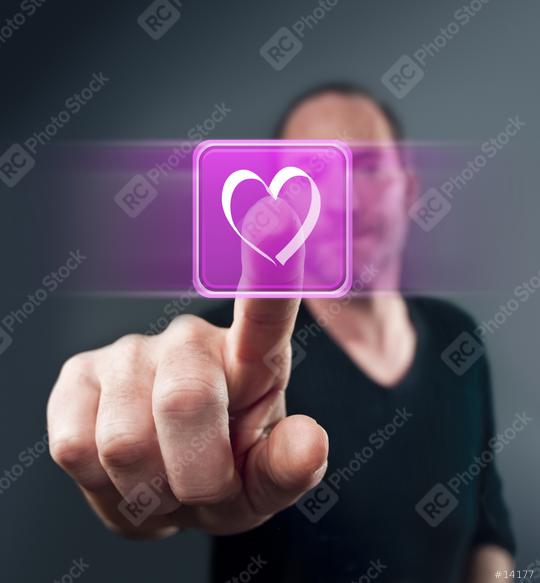 Virtual Love  : Stock Photo or Stock Video Download rcfotostock photos, images and assets rcfotostock | RC Photo Stock.: