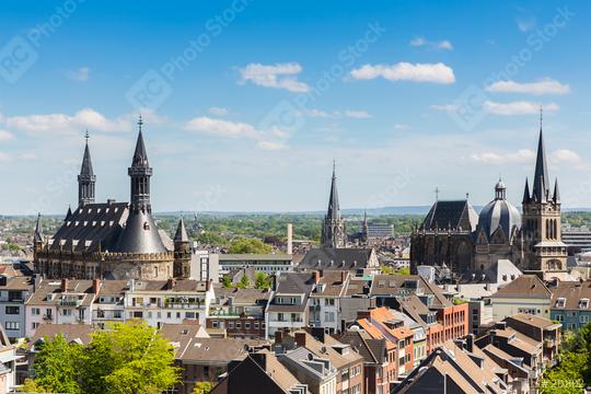 Vorbot der Heiligtumsfahrt Aachener Dom  : Stock Photo or Stock Video Download rcfotostock photos, images and assets rcfotostock | RC Photo Stock.: