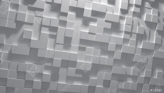 Wall of white cubes, abstract background, 3D Photorealistic  : Stock Photo or Stock Video Download rcfotostock photos, images and assets rcfotostock | RC Photo Stock.: