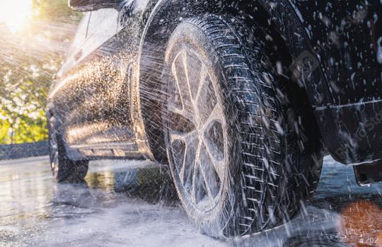 Washing SUV car with soap. Close up Car Wash concept.  : Stock Photo or Stock Video Download rcfotostock photos, images and assets rcfotostock | RC Photo Stock.: