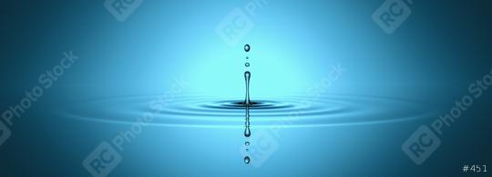 water drop splash in ocean of water,  concept of wellness and beauty products, banner size  : Stock Photo or Stock Video Download rcfotostock photos, images and assets rcfotostock | RC Photo Stock.: